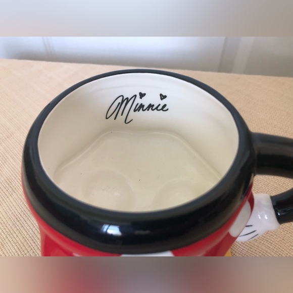 Disney World Minnie Mouse half body / skirt legs mug NWT - Picture 9 of 16